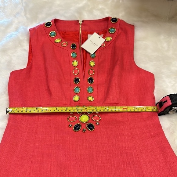 🥳Host pick!!🤩 NWOT Kate, Spade, New York Edith dress, Capri geranium size 8 - Picture 5 of 11